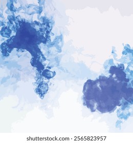 Abstarct BG , Watercolor bg, Blue bg, Abstract art