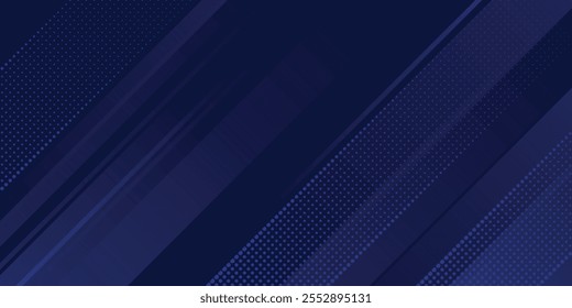 Fondo azul abstracto con forma cuadrada abstracta y efecto de arañazos, dinámico para el concepto de Anuncio empresarial o deportivo.