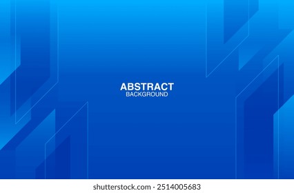Abstarct blue geometric shapes background. Dynamic shapes composition. Eps10 vector. Vector Illustration