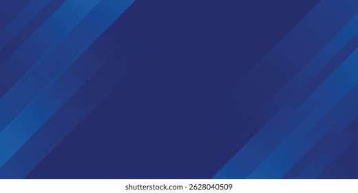 Abstarct blue geometric shapes background. Dynamic shapes composition modern line blue