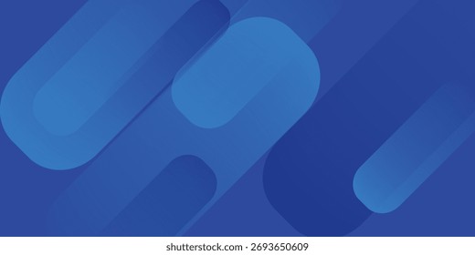 Fundo abstrato de formas geométricas azuis. Formas dinâmicas composição vetor abstrato fundo azul tecnologia moderna 