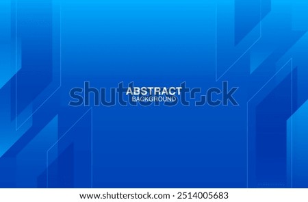 Abstarct blue geometric shapes background. Dynamic shapes composition. Eps10 vector. Vector Illustration