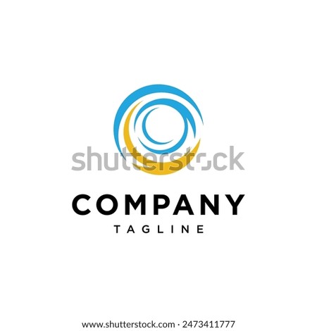 Abstarct circle logo icon vector template.eps