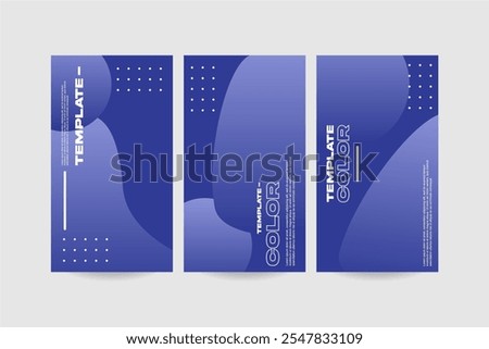 Abstarct color Background design templates vector poster