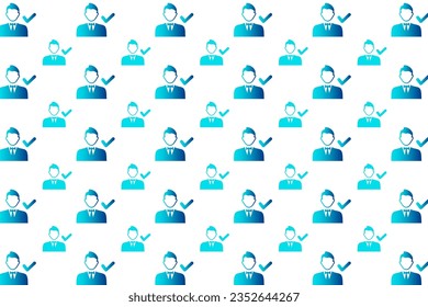 Abstarct Correct Suggestion Pattern Background, can be used for business designs, presentation designs or any suitable designs.