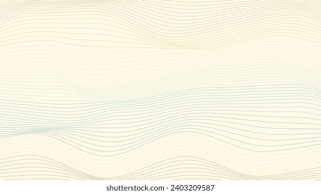 Abstarct data data wavy background. This minimalist wavy line can be presented as a banner or wallpaper.