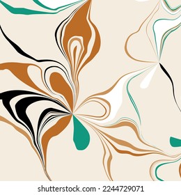 Abstarct decorative pattern. Vector Illustration.
