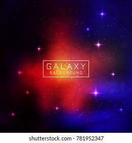 Abstarct galaxy background