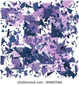 Abstarct geometric background. Detonate background. Vector Illustration EPS10