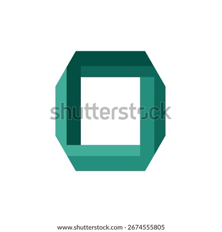 abstarct Geometric company vector logo design
