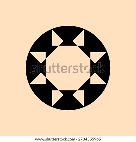 abstarct Geometric ornament vector design