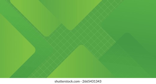 fundo verde abstrato com forma quadrada abstrata e efeito de arranhões, dinâmico para negócios ou esporte conceito de banner.
