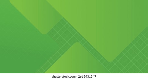Fondo verde abstracto con forma cuadrada abstracta y efecto de arañazos, dinámico para el concepto de Anuncio empresarial o deportivo.