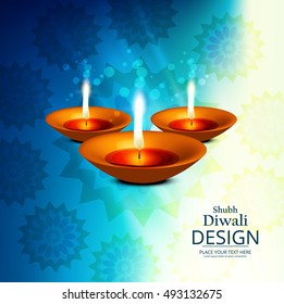 Abstarct happy diwali background