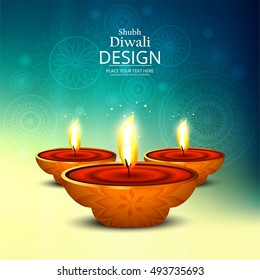 Abstarct Happy Diwali Background