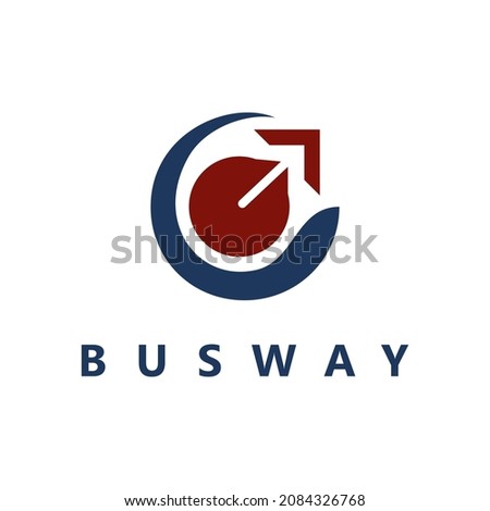 abstarct icon logo design red letter o