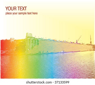 Abstarct Industrial Background (vector)