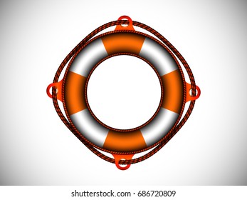 abstarct Lifebuoy