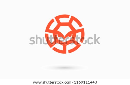 Abstarct logo bird