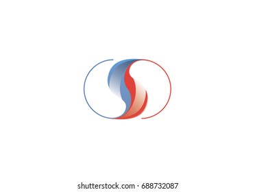 Abstarct logotype S Alphabet Symbol. Suitable For Infographics , Company Logo, Print, Digital, Icon, Apps, print T-Shirts and Other Marketing Material Purpose