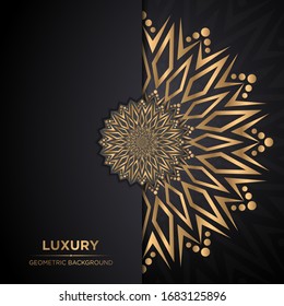 Abstarct Luxury Geometric Background Vector