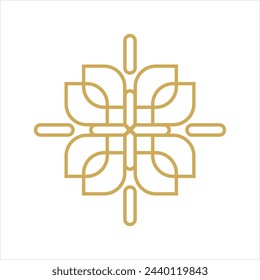 Abstarct Luxury Logo Vector Element