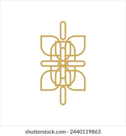 Abstarct Luxury Logo Vector Element