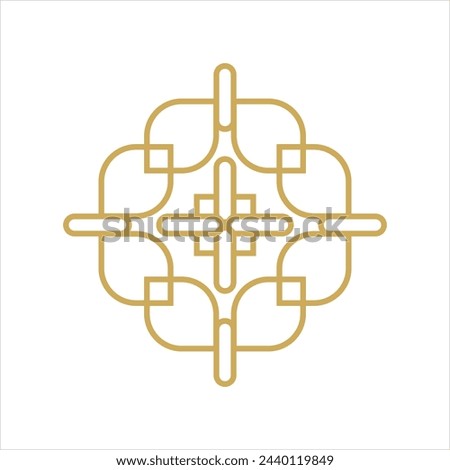 Abstarct Luxury Logo Vector Element