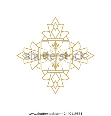 Abstarct Luxury Logo Vector Element