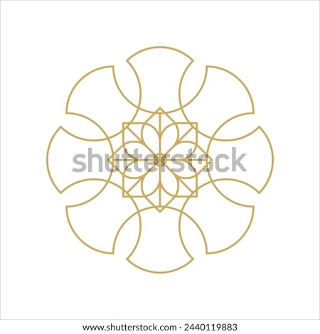 Abstarct Luxury Logo Vector Element
