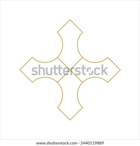 Abstarct Luxury Logo Vector Element