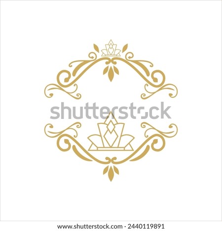 Abstarct Luxury Logo Vector Element