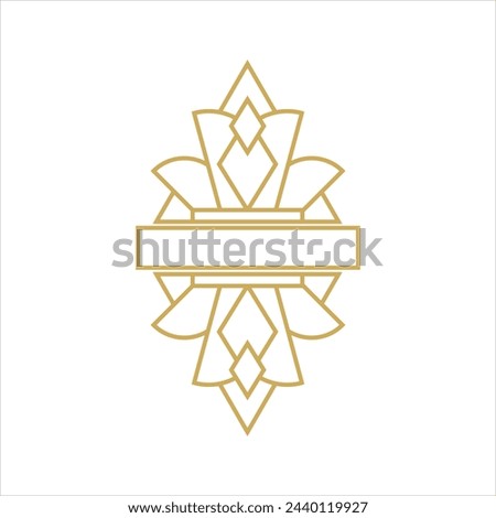 Abstarct Luxury Logo Vector Element