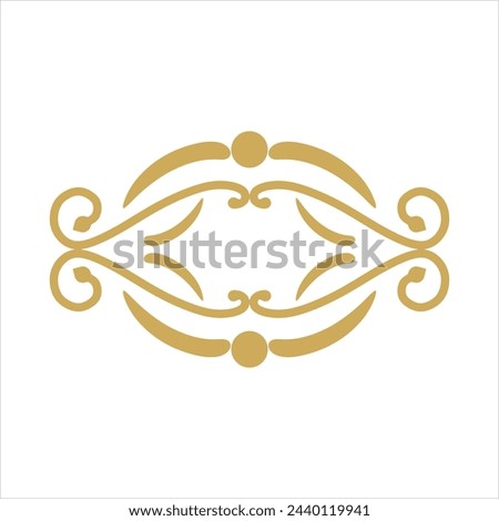 Abstarct Luxury Logo Vector Element