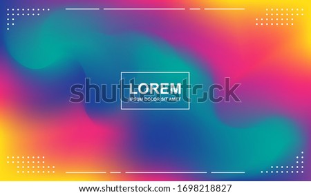 Abstarct mesh background with yellow, pink, blue, green, and purple
