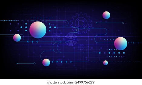 Antecedentes científicos abstractos y tecnología de red