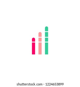 Abstarct simple logo. Creative inspiration concept