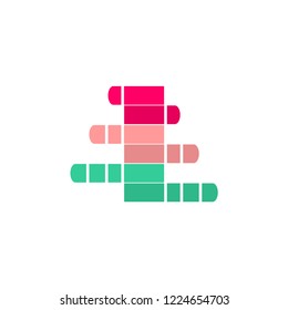 Abstarct simple logo. Creative inspiration concept