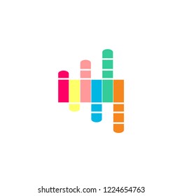 Abstarct simple logo. Creative inspiration concept