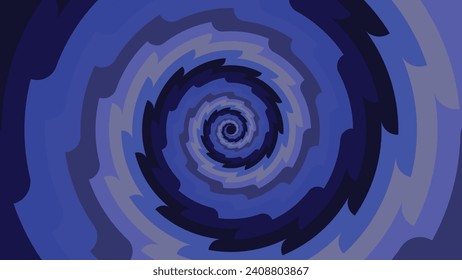 Fondo de estilo vórtice del símbolo redondo de la espiral aborigen.