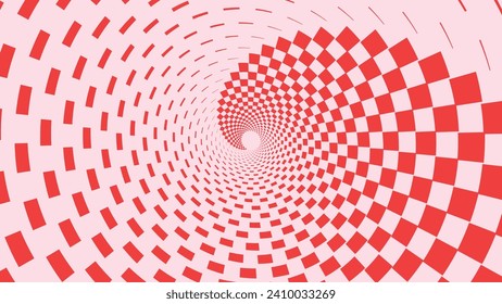 Abstarct spiral vortex valentine love background.