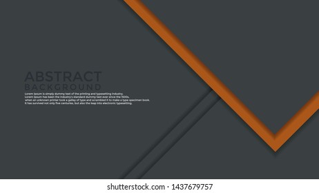 Abstrac background grey anda orange colorful wallpaper