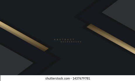 Abstrac background grey, black and gold colorful wallpaper