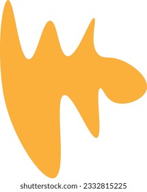 Abstrac blob shape vector element