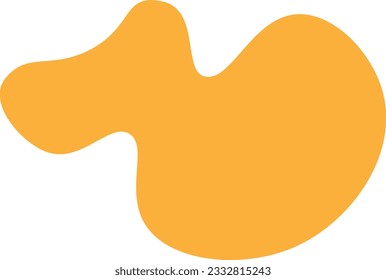 Abstrac blob shape vector element