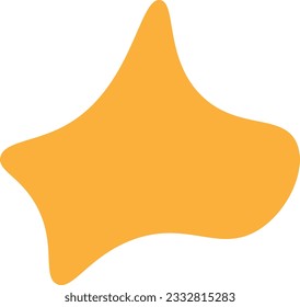 Abstrac blob shape vector element