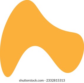 Abstrac blob shape vector element