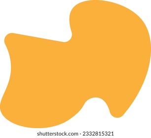 Abstrac blob shape vector element