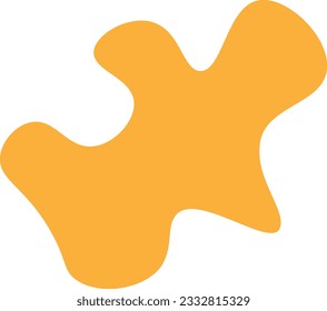 Abstrac blob shape vector element