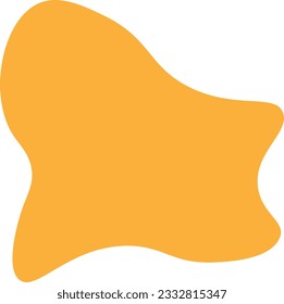 Abstrac blob shape vector element